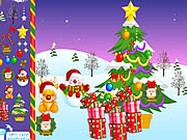 Christmas snow world decoration ingyen játék